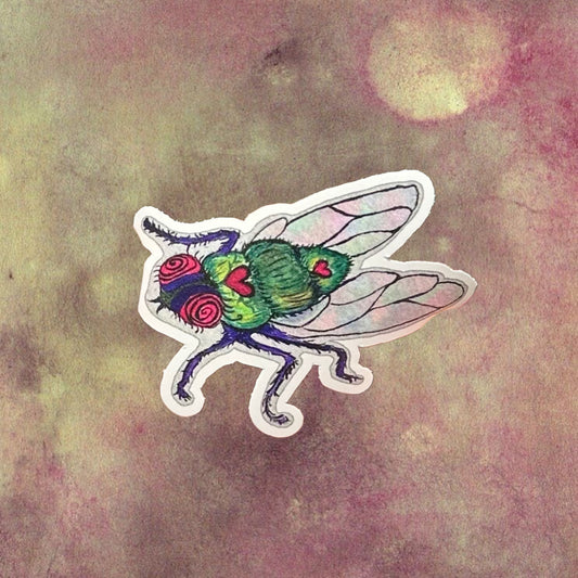 Fly on the wall STICKER