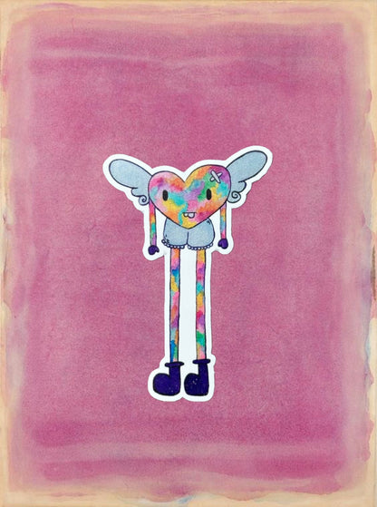 My little Heart Dude STICKER