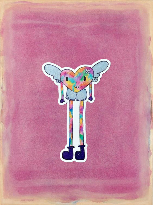 My little Heart Dude STICKER