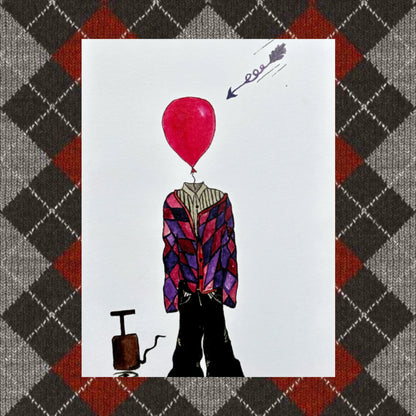 Balloon Head PRINT