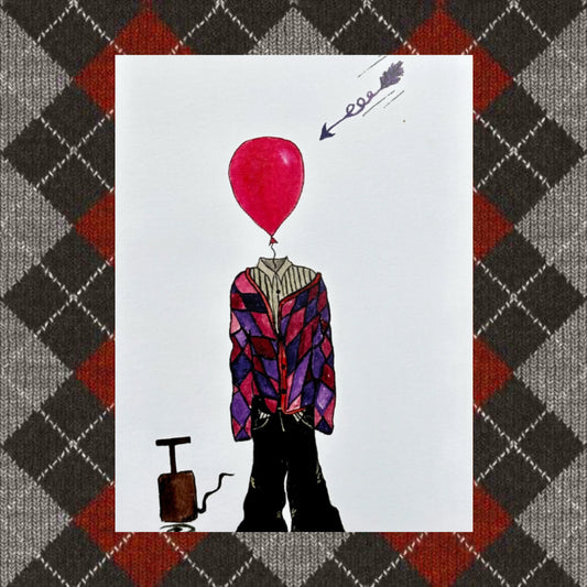 Balloon Head PRINT