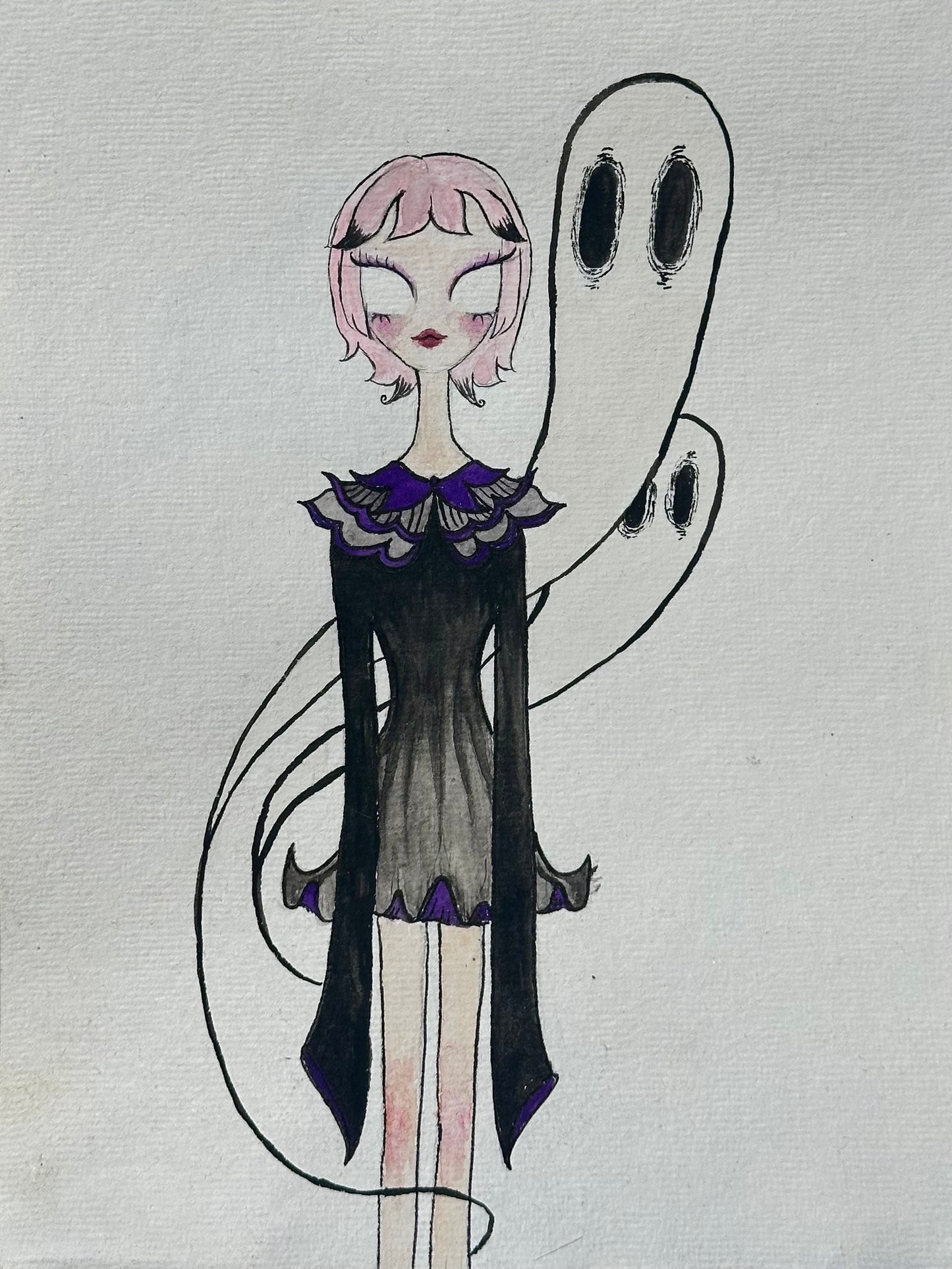 She has Ghosts