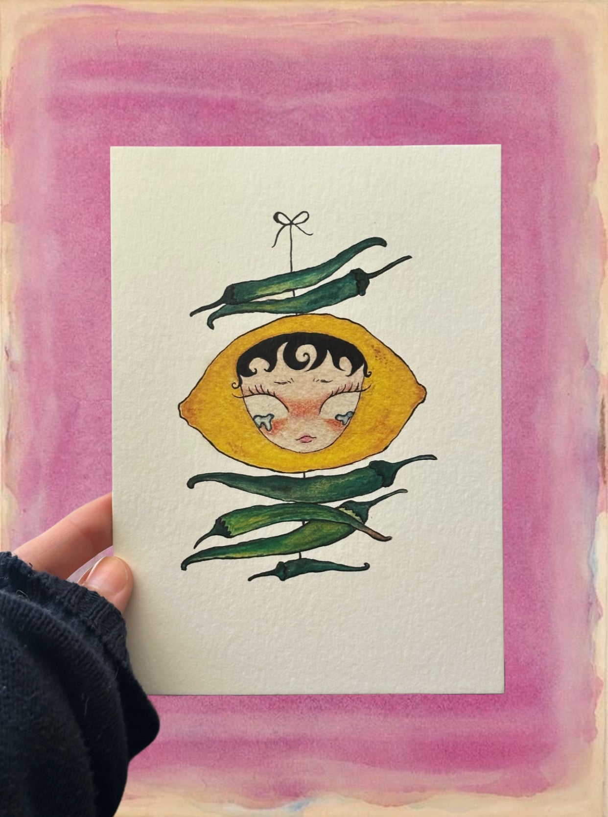 Nimbu Mirchi Print