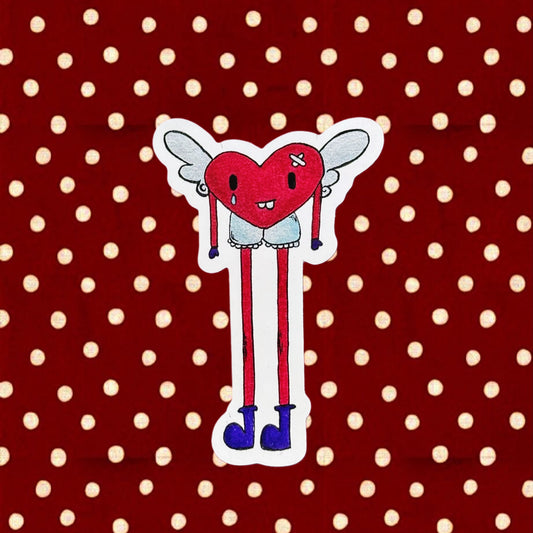 My Little Heart Dude STICKER