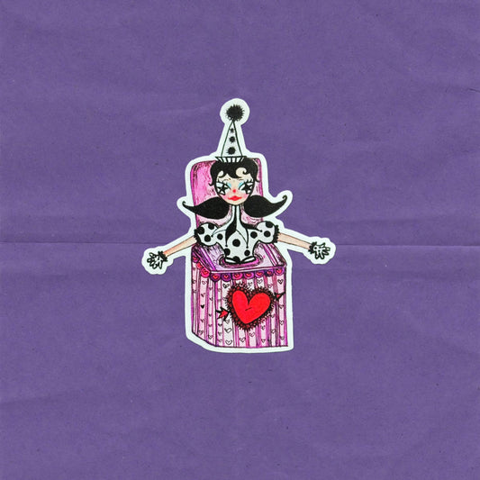 Jill in the box STICKER